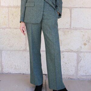 Lafayette 148 Donegal Tweed Gates Pant Ivy Vine Multi